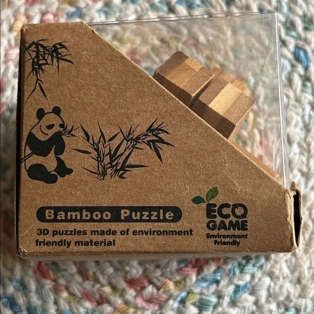 ECO GAME Bamboo Puzzle!